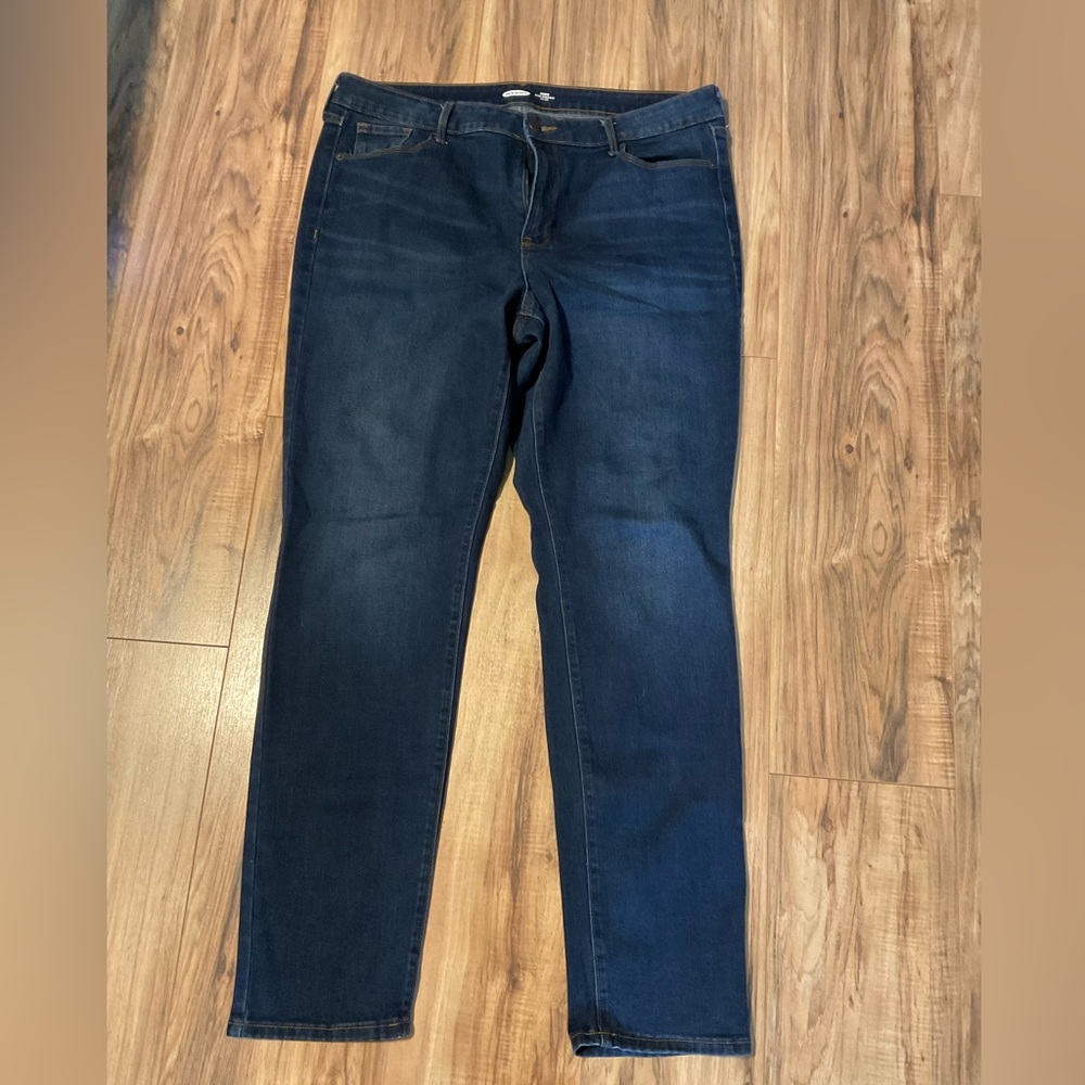 Old Navy Power Slim Straight Mid Rise 16 Tall